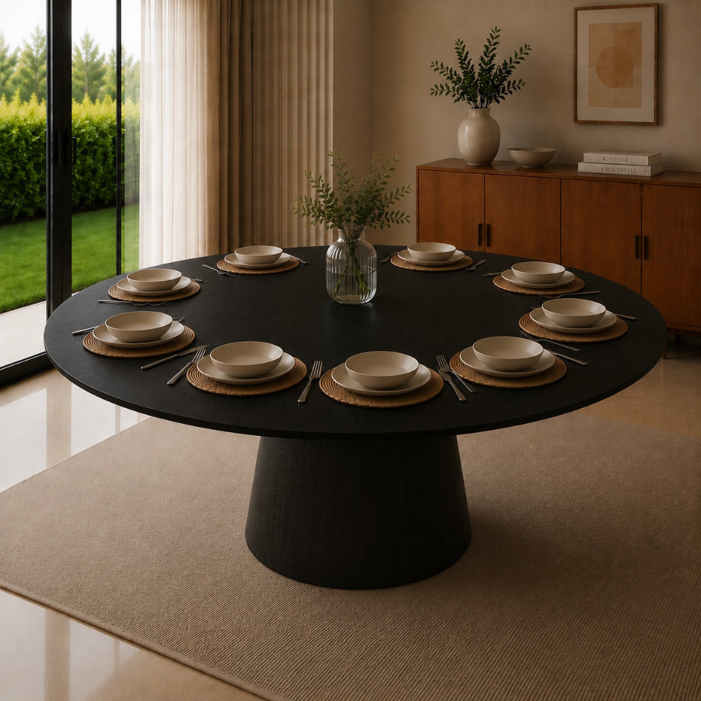 Mesa de Jantar Redonda Arena 180cm