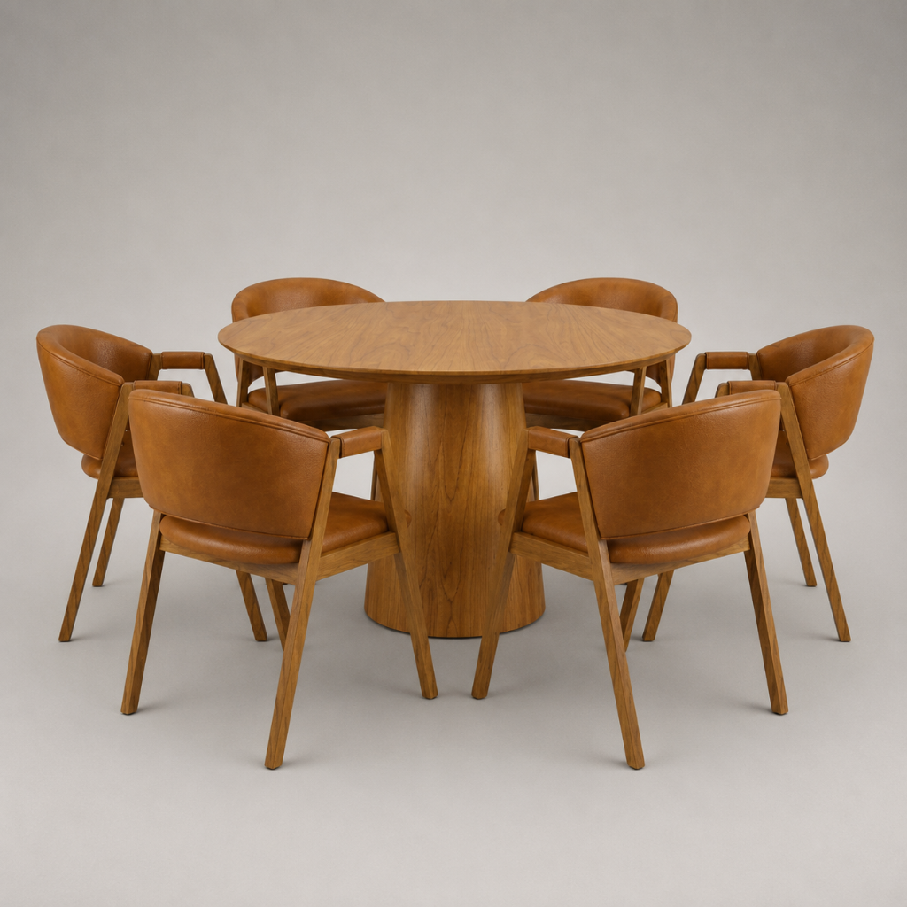 Conjunto de Jantar Athena 140cm