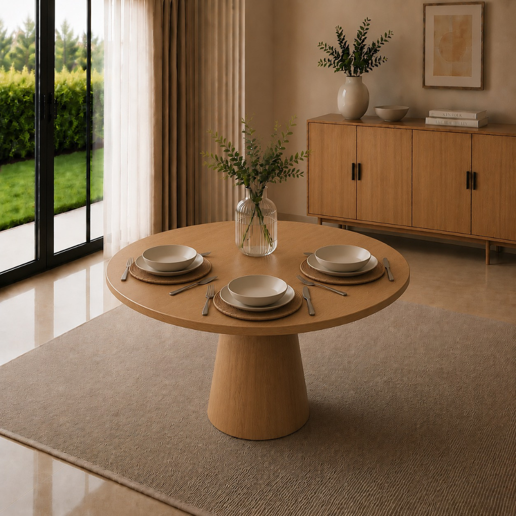 Mesa de Jantar Redonda Arena 120cm
