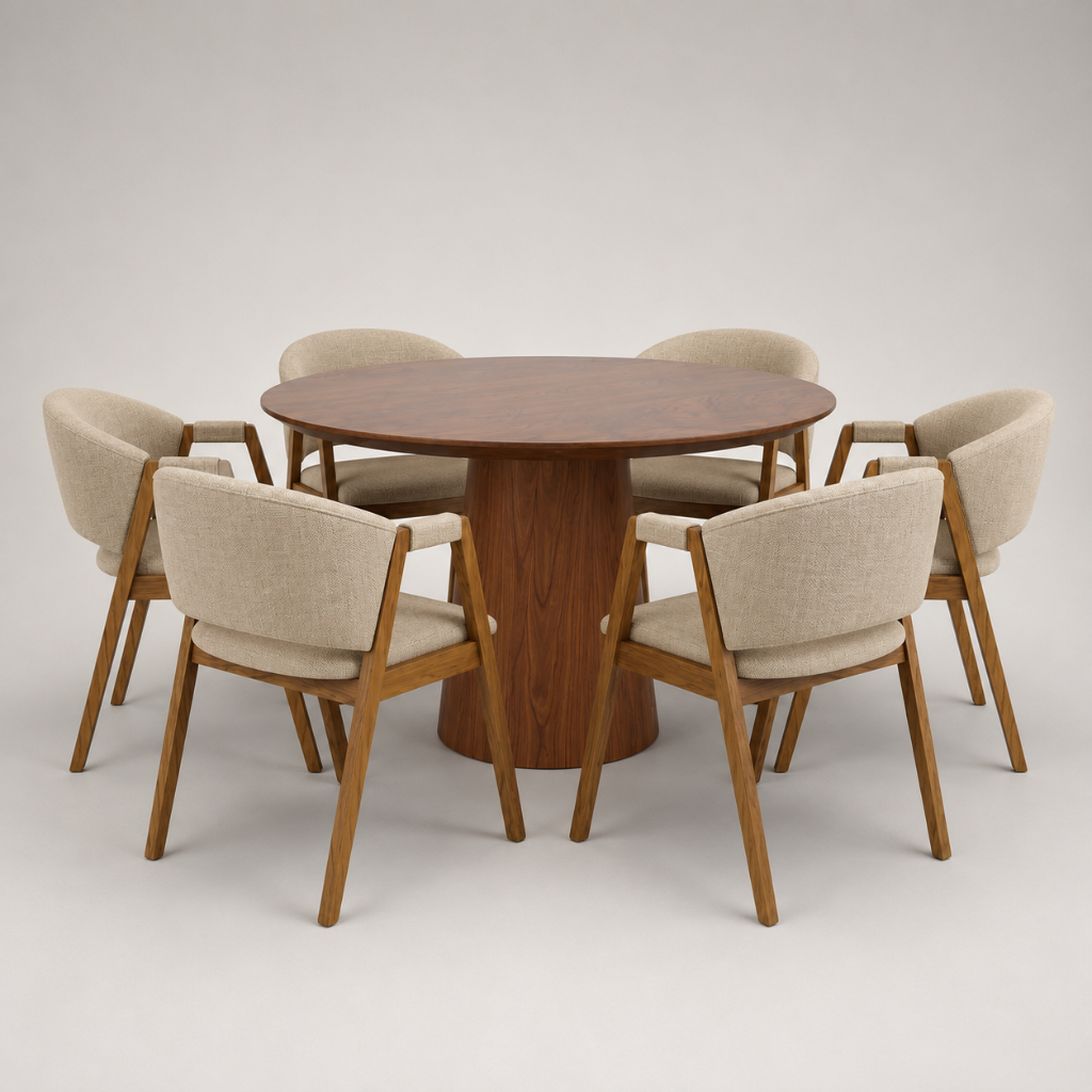 Conjunto de Jantar Athena 140cm