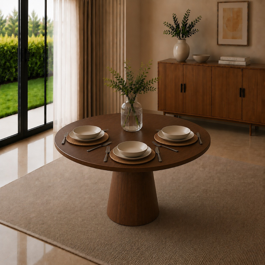 Mesa de Jantar Redonda Arena 120cm