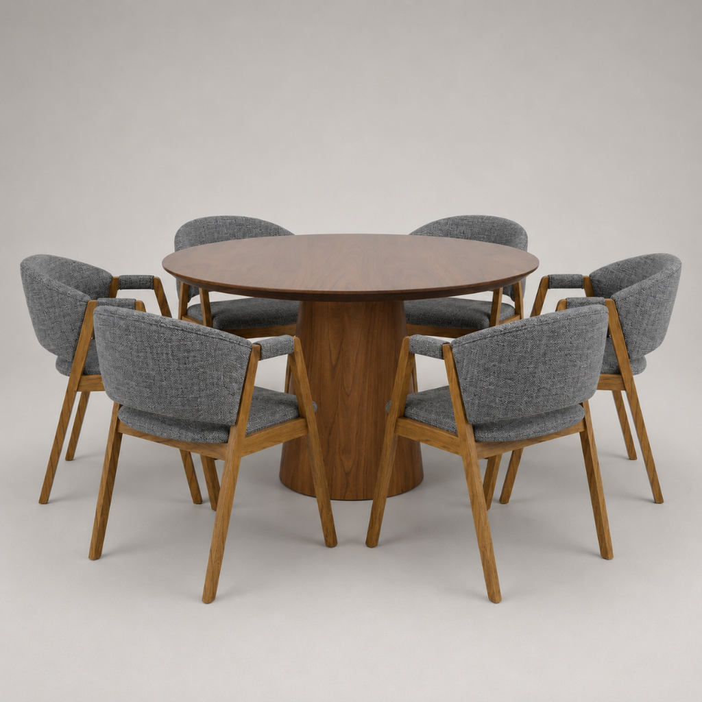 Conjunto de Jantar Athena 140cm