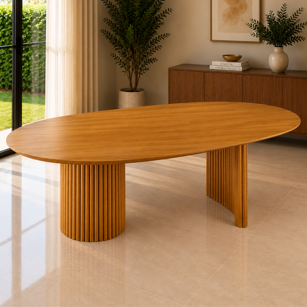 Mesa de Jantar Orgânica Organza