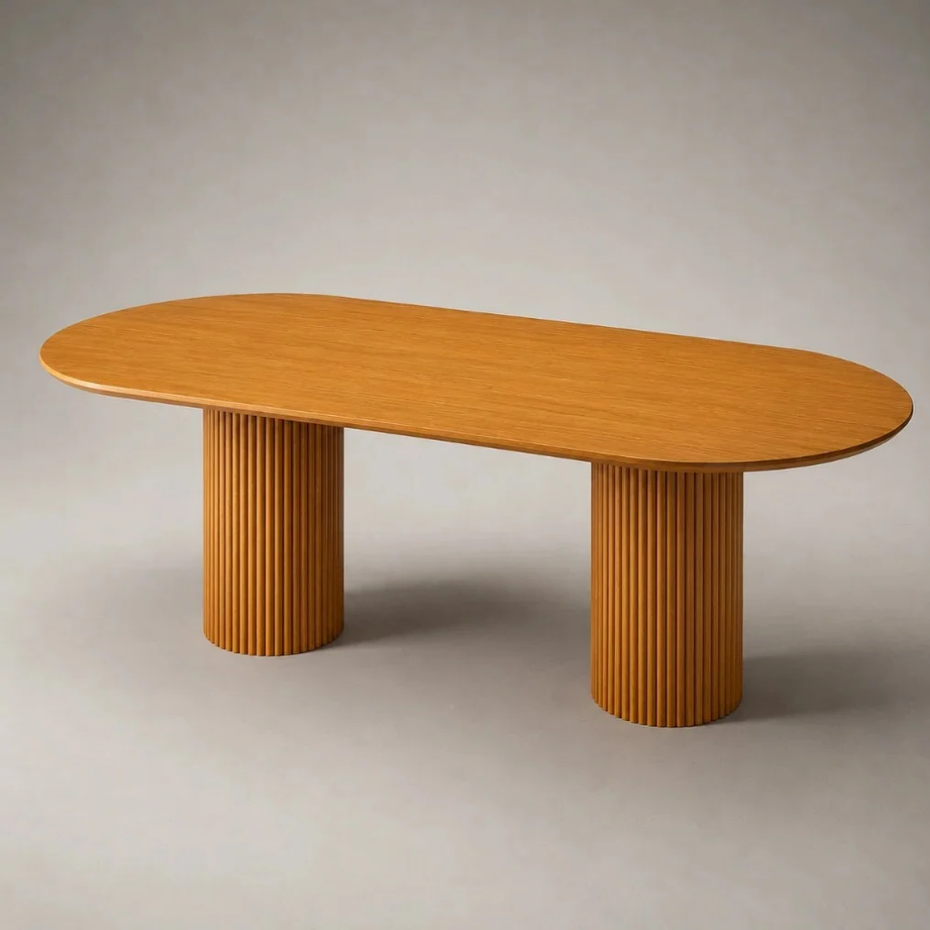 Mesa de Jantar Orgânica Barel