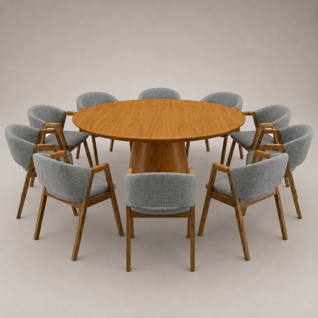 Conjunto de Jantar Athena 180cm