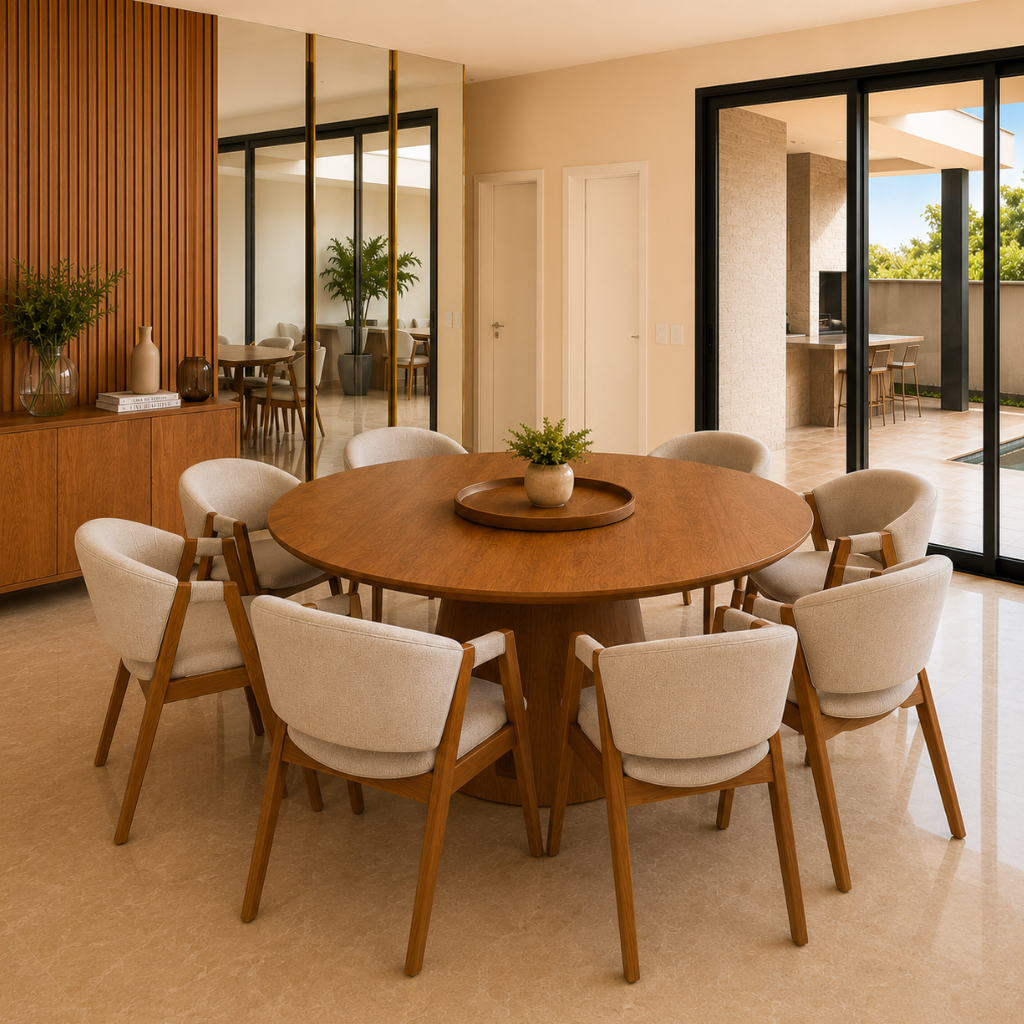 Conjunto de Jantar Athena 160cm