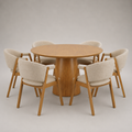 Conjunto de Jantar Athena 140cm