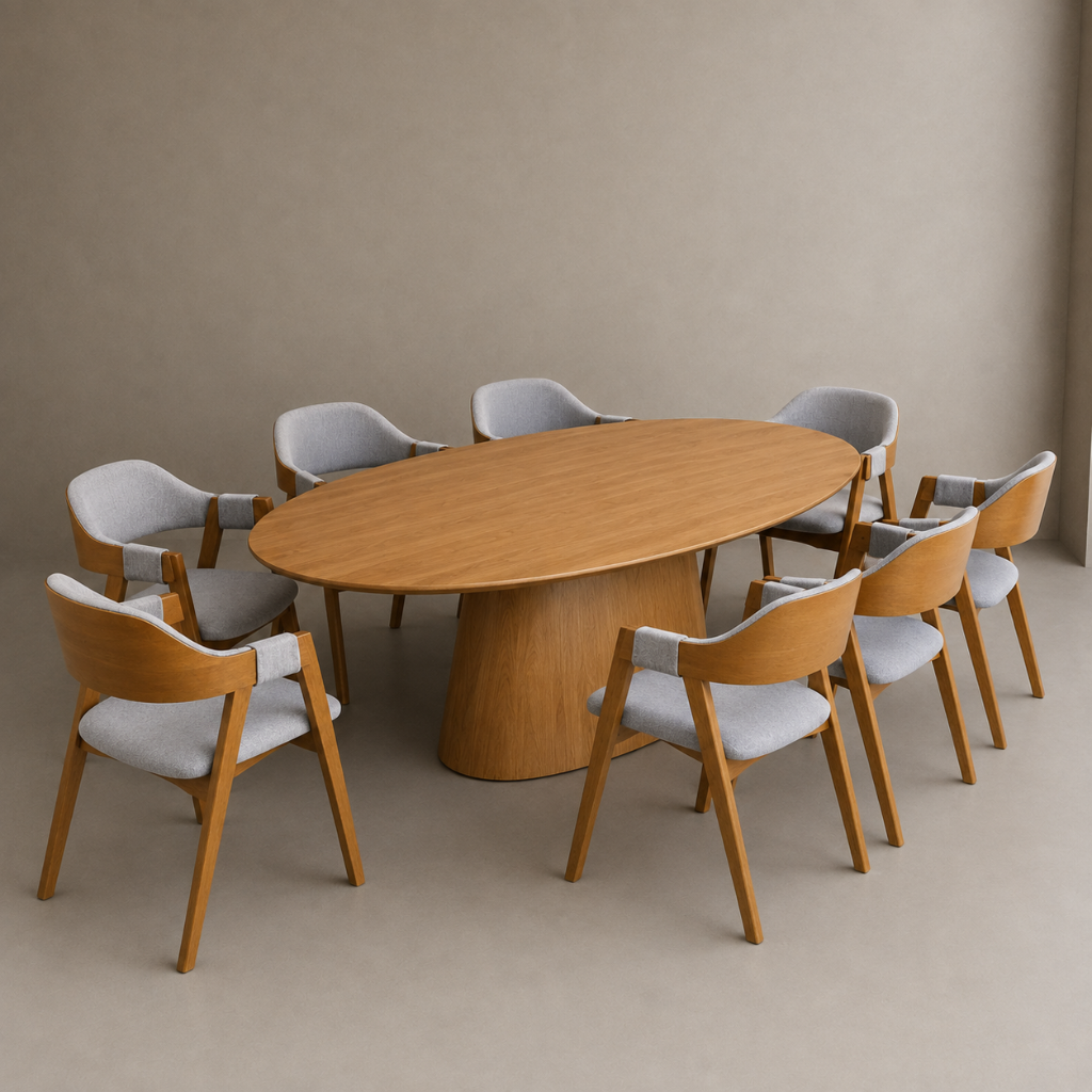 Conjunto de Jantar Riviera 160cm