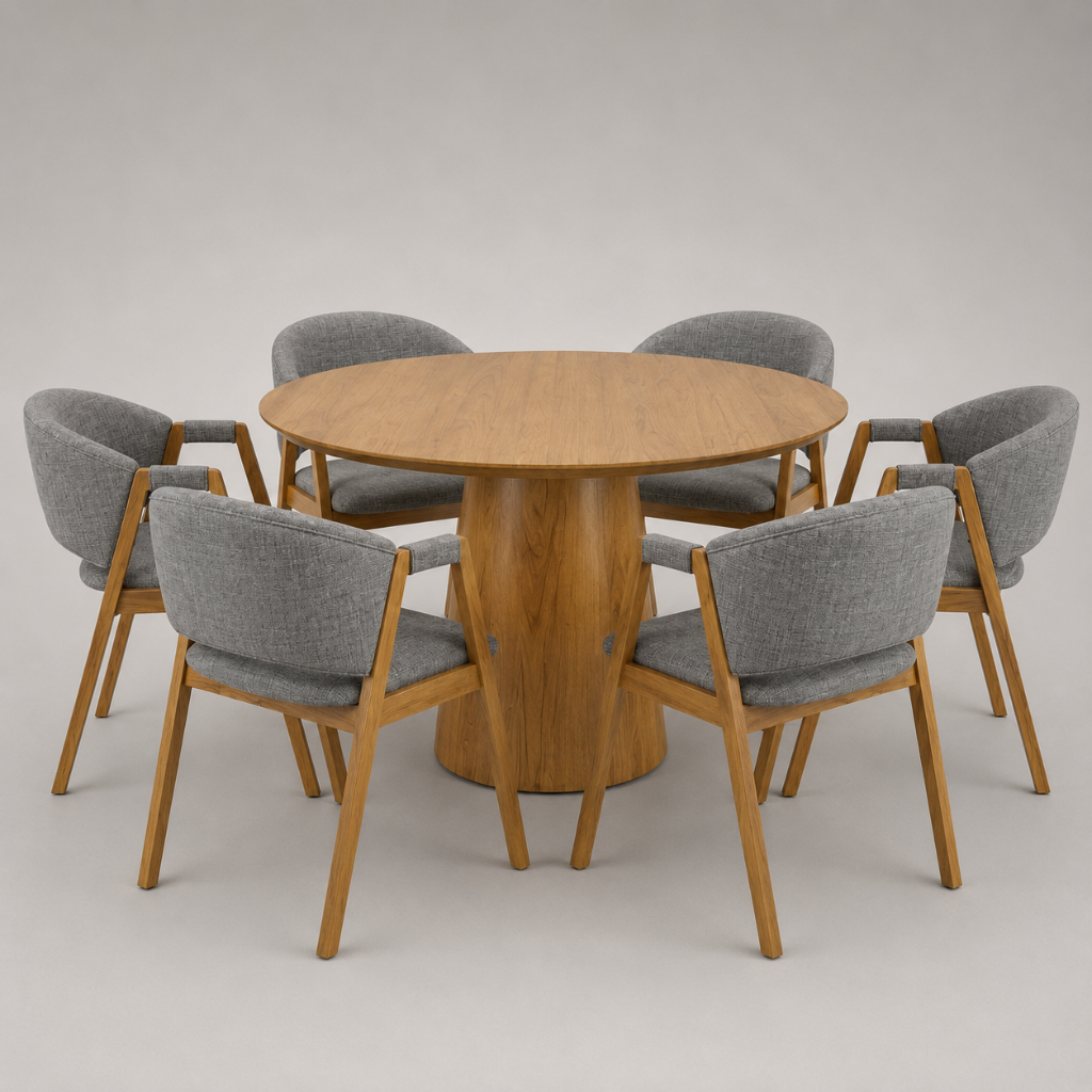 Conjunto de Jantar Athena 140cm