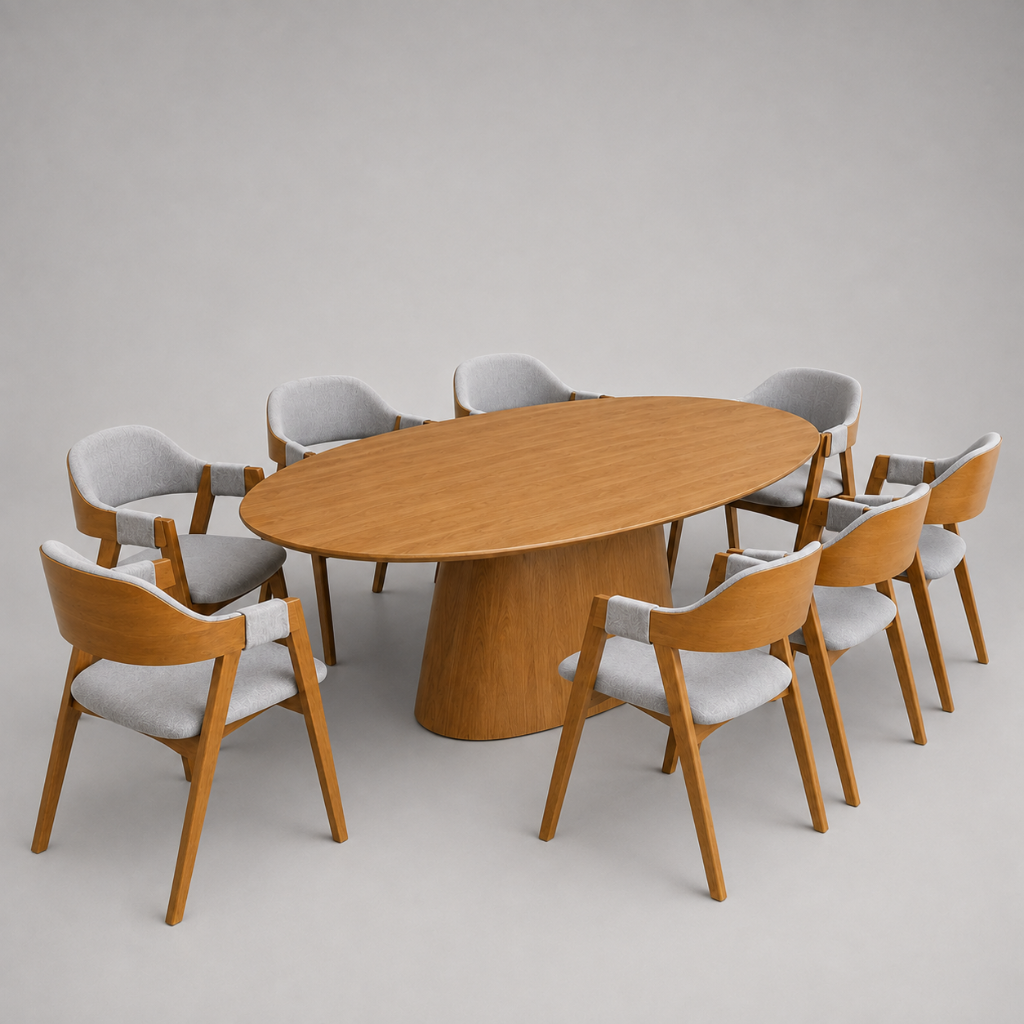 Conjunto de Jantar Riviera 160cm